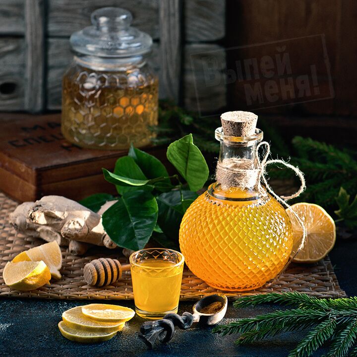 橙、姜和蜂蜜的月光酊剂增强男性的效力